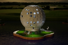 Golf-House_Night-Outline