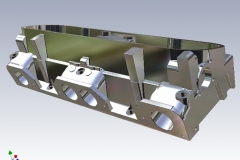 Pontiac cylinder head modeled in Inventor, 2003.