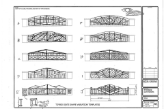 Gate concept drawings.