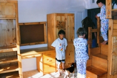 Part of large clubhouse bedroom set, all made from solid pine.