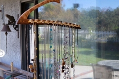 Jewelry holder, for my wife. Hangs in closet.