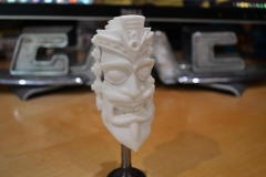 V8 Tiki, variation on Santa Tiki. Will be hand painted.